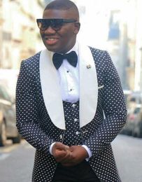 Latest Design One Button Black Groom Tuxedos Groomsmen Best Man Suits Mens Wedding Blazer Suits (Jacket+Pants+Vest+Tie) NO:461