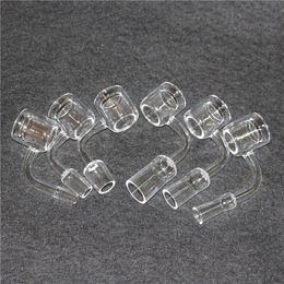 Smoke XXL Quartz Thermal Banger 10mm 14mm 18mm Double Tube smoking Bangers Nail For Glass Water Pipes Oil Rigs Bongs