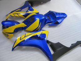 Injection Moulded bodywork fairing kit for HONDA CBR1000RR 06 07 yellow blue fairings set CBR1000RR 2006 2007 OT20