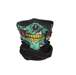 8 Colours Skull Face Mask Halloween Skull Face Masks Outdoor Sports Warm Ski Caps Cycling Motorcycle Face Mask magic Scarf