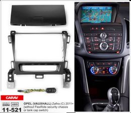 169 CARAV 11-280 2Din Marco Adaptador Kit de Radio para FIAT Panda 2003-2012