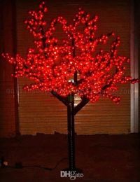NEW LED Christmas Light Cherry Blossom Tree Light 960pcs LEDs 6ft/1.8M Height 110VAC/220VAC Rainproof Outdoor Usage Drop Shipping MYY