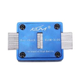 New Klom Key Cheque Checker KLOM-3100 Lock Pick Set Key Machine Parts Measurement Tool for Car Locksmith Auto Tool
