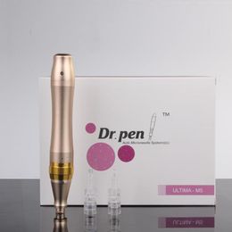 Derma Pen Dr Pen Microneedle Dermapen Meso Rechargeable Dermapen Needle Length 0.25-2.5mm 5 Speeds With 102 PCS Needle Cartridges