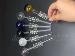 best glass water pipe 13cm 30mm glass oil burner pipe oil rigs Oil Nail pipes tobacco hand pipes for smoke