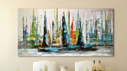 Great Handpainted Picture Art Painting on Canvas Abstract Paints for Sofa Wall or TV Wall Decoration