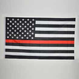 4 Types BlueLine USA Flags 3 By 5 Foot Thin Red Line US Black White And Blue American Flag