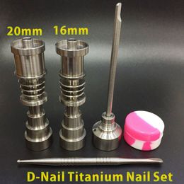 Super Highly Glass Bong 3PCS/Set Accessory Domeless Titanium Nail & Carb Cap And Titanium Dabber Free Shipping