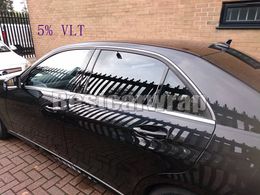 2 Roll 76cmx30m Black VLT 5% Window Tint Film Solar Film windshield films Car Glass Protection Size