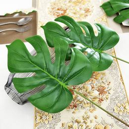 Plastic leaves Artificial plants Turtle bamboo Simulation flower Fake flowers Simulation of plant wall leaves