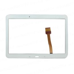50PCS Touch Screen Digitizer Glass Lens with Tape for Samsung Galaxy Tab 4 10.1 T530 T531 free DHL