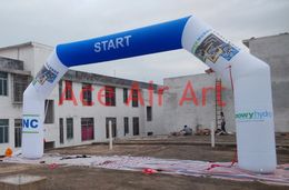 free standing angle inflatable sport arch/inflatable start finish line race arch and advertising