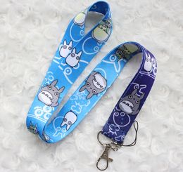 Wholesale New Universal 20pcs Popular Anime Cartoon Mobile phone lanyard Key Chain ID card hang rope Sling Neck strap Pendant Gifts 036