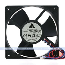 Original Delta EFB1224HHE 24V 0.30A 12038 12CM inverter cooling fan