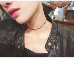 wholesale cheap black Rope Chokers necklace Fashion Women simple statement necklaces Choker For ladies accessories chokers Jewelry