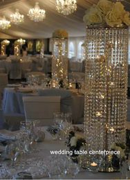t Wholesale Crystal Candle Holder Wedding Centrepieces
