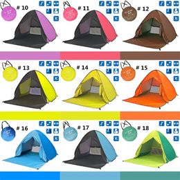 Graduation Travel Outdoors Camping Shelters Quick Automatic Opening Hiking Tents 50 UV Protection Tent Beach Lawn Home 1 Door