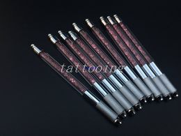 10 PCS Microblading Manual Embroidery Pen For 3D Permanent Eyebrow Makeup