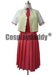 Higurashi no Naku Koro ni Cosplay School Girl Uniform Mion Sonozaki Costume H008