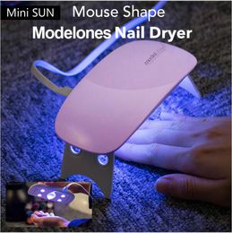 Mini Sun 6W Uv Led Lamp Nail Dryer Portable Usb Cable For Prime Gift Home Use Gel Nail Polish
