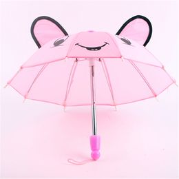 Pink Panda Umbrella Parasol For 18 Inch American Girl AG Accessories