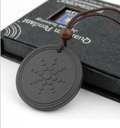 with Negative Ion Energy Pendant Black Lava Jewelry Pendant Necklaces