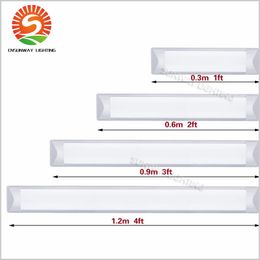 Explosion Proof T8 LED Tubes Batten Lights 1ft 2ft 3ft 4ft LED waterproof Lights Tube Replace Fixture Ceiling Grille Lamp