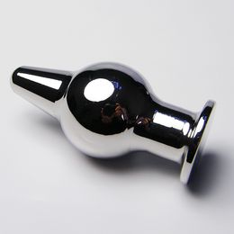 Sex toys , A533L Male stainless steel solid anal plug ,back court G point anus ball plug,sex products,2017 Christmas gift,male chastity