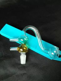 Colour gourd burner glass bongs accessories Glass Smoking Pipes Colourful mini multi-colors Hand Pipes Best Spoon glas