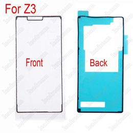 Front Screen and Back Cover Waterproof Adhesive Glue Tape Sticker for Sony z4 z5 z4 mini z5 mini