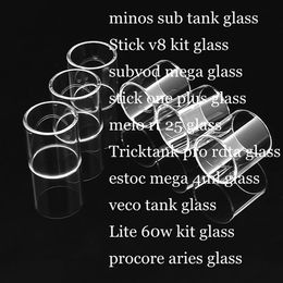 Minos sub stick v8 subvod mega stick one plus melo rt 25 tricktank pro estoc mega veco lite procore aries Pyrex Replacement Glass Tube