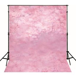 Pink Flowers Newborn Baby Photo Shooting Props Wallpaper Vinyl Floral Backdrop Fantasy Photography Backgrounds for Studio