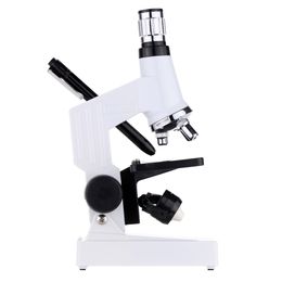 Freeshipping 1200X Educational Microscope with LED Light 10-20X Zoom Eyepiece Entry Level Student Science Education Biological Instrument