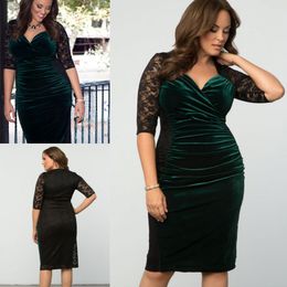 plus size velvet dresses uk