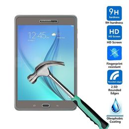 50PCS Explosion Proof 9H 0.3mm Screen Protector Tempered Glass for Samsung Galaxy Tab A T350 T550 Tab E T560 Tab 4 Lite