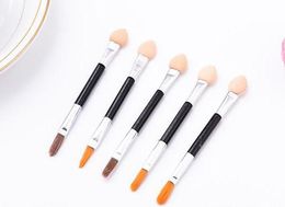 Cosmetic Makeup Eyeshadow Sponge eyebrow brush Lip Brushes Eye Shadow Applicators Double-Ended Disposable Makeup Tools Accessories