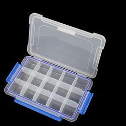 15 grid PP storage box Category Box Sealed bin Home case office Element Screw Kit part Removable Jewellery tool box