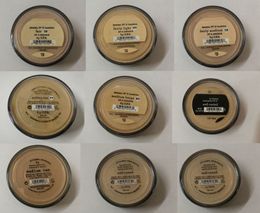 in stock 46 Colours SPF15 Foundation original Foundation loose powder MATTE/shimmer powder, blush,DHL free shipping.