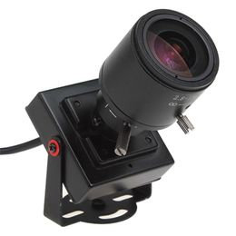 -Telecamera varifocale ad alta risoluzione da 2.8-12 mm 650tvl con audio, fotocamera con obiettivo vari-focale manuale, videocamera varifocal mini ccd 1/1 '' sony