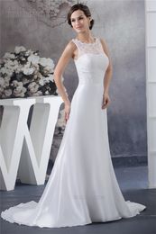 2017 Hot Sale Scoop Lace Mermaid Wedding Dresses Appliques Lace Up Cheap Vintage Plus Size Bridal Gowns BM42