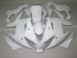 Injection molded free customize fairing kit for Yamaha YZF R1 2002 2003 white fairings set YZF R1 02 03 OT54