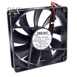 New 120*120*25mm 4710KL-04W-B40 12025 12CM 0.52A 12V large air flow case fans for nmb-mat7