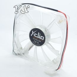 New Silent 12025 slim chassis fan 12025 thin 12CM 12VDC for led light 12025 for XCLIO 120*120*25MM