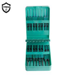 Locksmith Tools KLom 32 pcs Lock Picks Tools Broken Key Tools Klom Key Remover Locksmith Free shipping