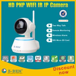 ZBEN HD 720P Wireless IP Camera IPDH09 Wifi Onvif Video Surveillance Security Baby Monitor Z-BEN IP Baby Camera Infrared IR