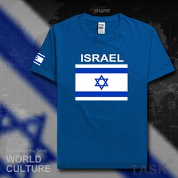 -Israel Israele uomini t-shirt 2017 pullover nazione squadra t-shirt cotone t-shirt sportivo incontro palestra abiti top tees paese ISR IL