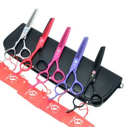 6.0Inch Meisha Hot Selling Left Handed Barber Scissors Thinning Shears JP440C High Quality Hairdressing Tesoura Hair Stylist Tool, HA0127