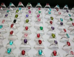 2017 new fashion Girl / lady zircon Ring Mixed order Mixed Multi style size 36pcs/lot Exquisite design Jewellery