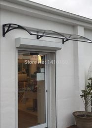 DS100200-A,100x200CM.window awning,aluminum bracket and solid polycarbonate awning