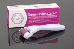 DRS 1200 agulha Derma Roller com sistema dermaroller de cabeça intercambiável para terapia de cuidados com a pele antienvelhecimento